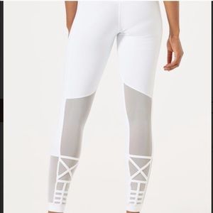 White Decode Leggings